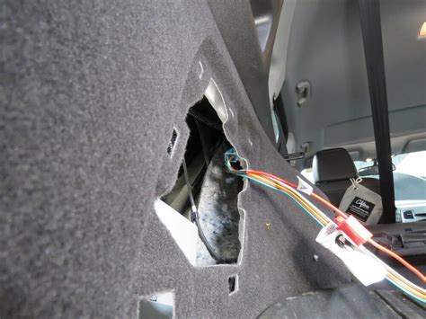 This is the wiring only. 2016 Acura RDX Curt T-Connector Vehicle Wiring Harness with 4-Pole Flat Trailer Connector