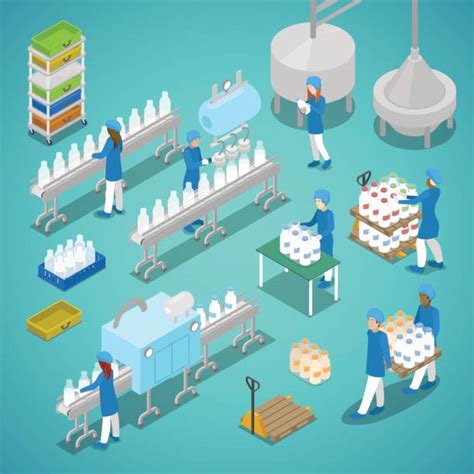 Production Line Worker Illustrations Royalty Free Vector Graphics