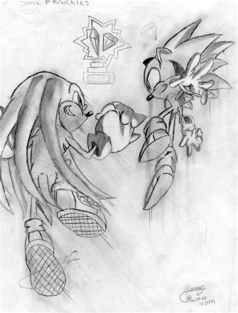 Sonic And Knuckles By Saitoasis90 On Deviantart