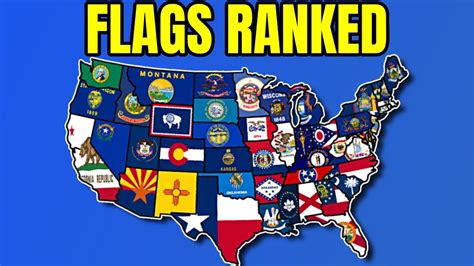 Ranking The Us State Flags Youtube