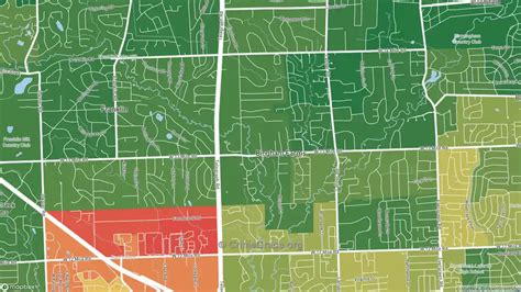 The Safest And Most Dangerous Places In Bingham Farms Mi Crime Maps