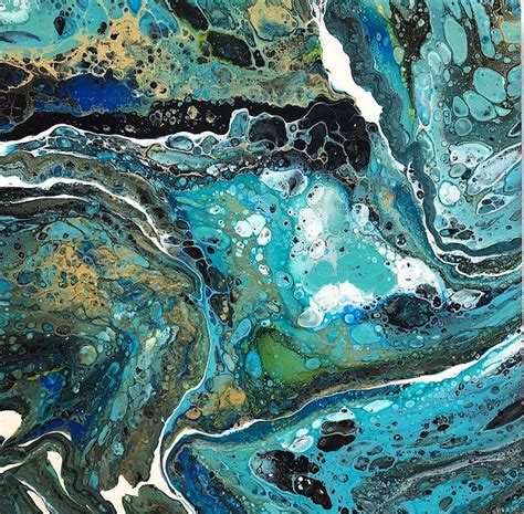 Fluid Abstract Art By Ulrike Ricky Martin From Fluid