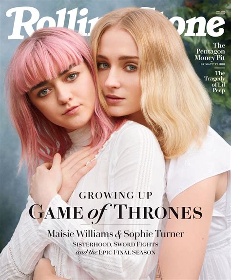 Maisie Williams Tells Rolling Stone Why She Dyed Her Hair Pink Us