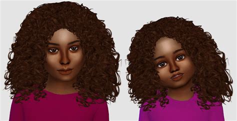 Sims 4 Ccs The Best Kids And Toddlers Hair By Fabienne Toddlersims4