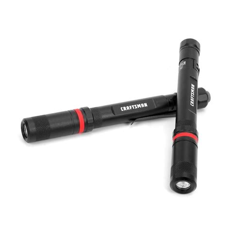 Craftsman Pen Light 80 Lumen Led Flashlight Battery Included In The