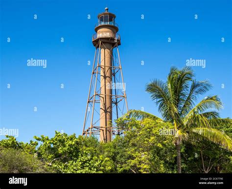 The Sanibel Island Light Or Point Ybel Light In Lighthouse Beach Park