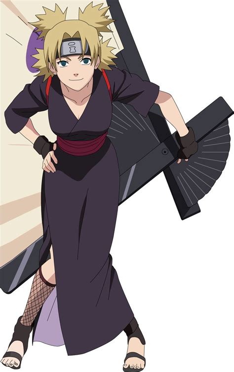 Temari テマリ Temari Is A Major Supporting Character Of The Series She Is A Jōnin Level