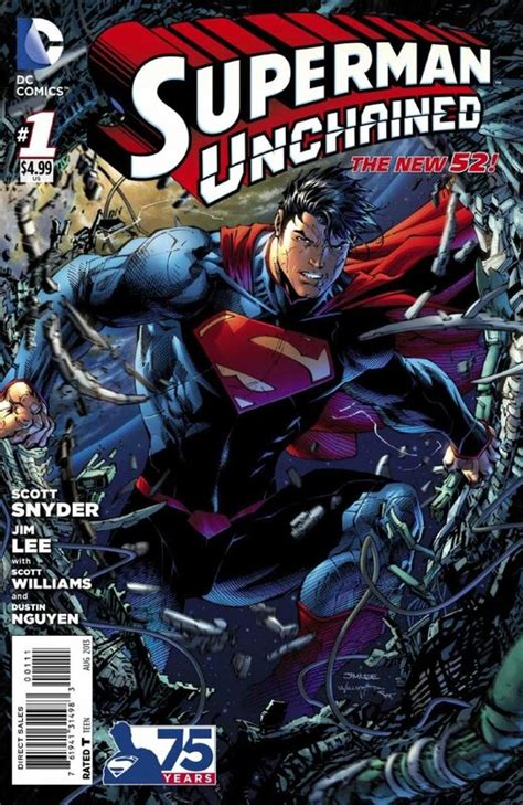 Pack Vo Superman Unchained 1 à 9 Cyclops Comics Strasbourg
