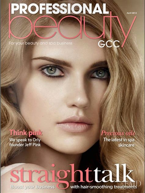 Cover Of Professional Beauty Uk With Tetiana Savchuk April 2014 Id