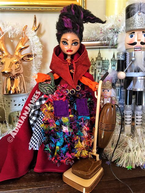 Hocus Pocus Mary Sanderson Witch Custom Doll Halloween Witch Dolls