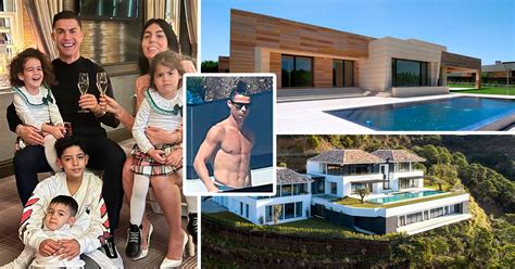 Inside Cristiano Ronaldos £43m Luxury Homes From Cheshire Mansion To