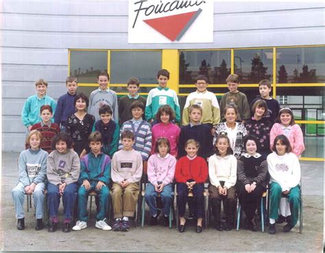 Photo De Classe 6ème De 1991 Collège Charles De Foucauld Copains Davant