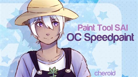 Oc Speedpaint Paint Tool Sai Youtube