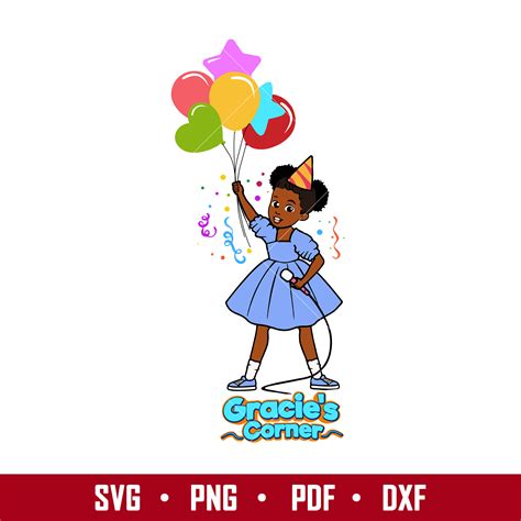 Gracie's Corner Birthday Girl Svg, Gracie's Corner Party Svg - Inspire
