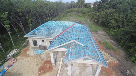 Daftar harga atap zincalume terbaru dan terupdate 2021. Renovation dan Ubahsuai Rumah Kekuda Besi Rangka Atap ...