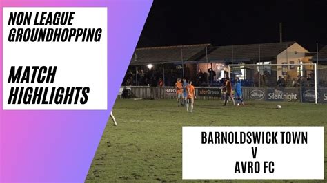 Barnoldswick Town V Avro Match Highlights North West Counties