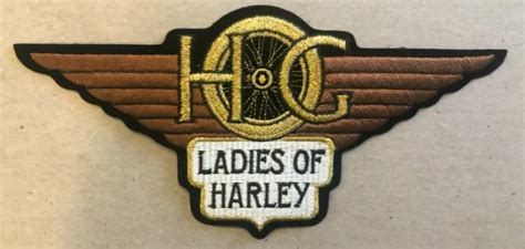Harley Davidson Hog Ladies Of Harley Patch For Vest Or Jacket 295