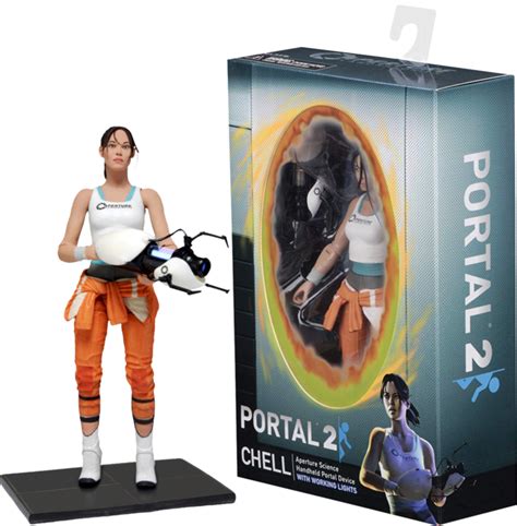 Portal 2 Chell 7 Action Figure By Neca Popcultcha