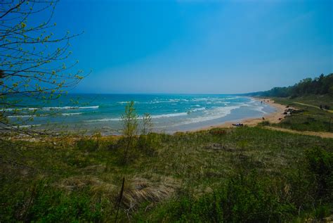 Lake Michigan Shoreline Whitefish Dunes Wisconsin State Na Flickr