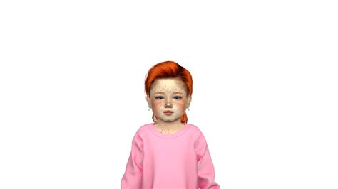 Anto North Hair Kids And Toddler Version Redheadsims Cc