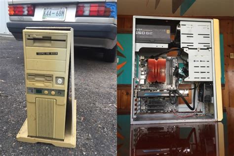 Nostalgia Meets Performance A Gaming Pc Inside A 386 Case