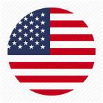 Flag Icon American Usa America Icons Circular
