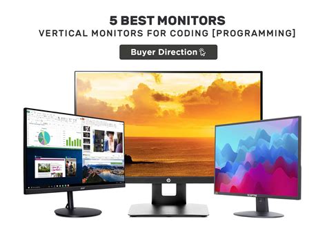 5 Best Vertical Monitors For Coding 2022 Programming Buyer Direction