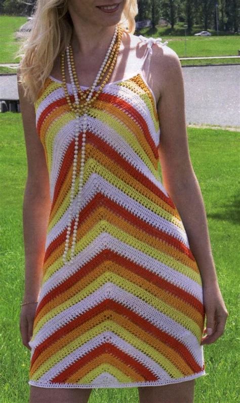 Beach Dress Pattern Sexy Crochet Tunic Pattern Beach Crochet Dress