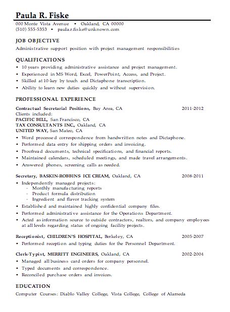 Management Skills Examples For Resume