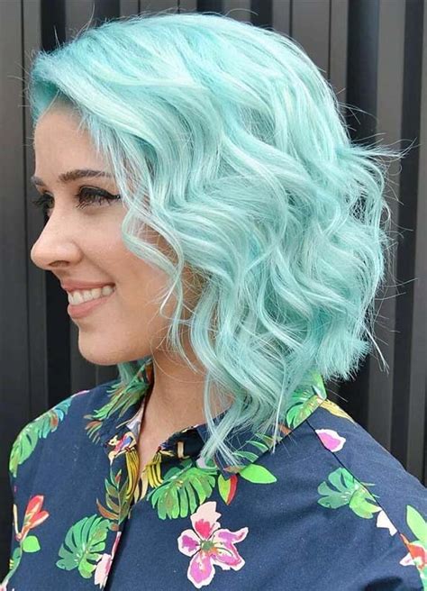 Professional Blue Hair Color Ideas For Short Hair In 2019