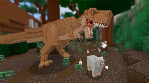 Novo T Rex Adicionado No Minecraft Jurassic World 4 Youtube