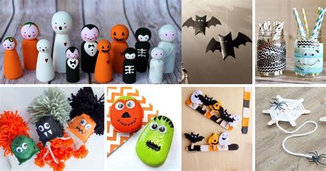 20 Cute And Easy Halloween Crafts For Kids