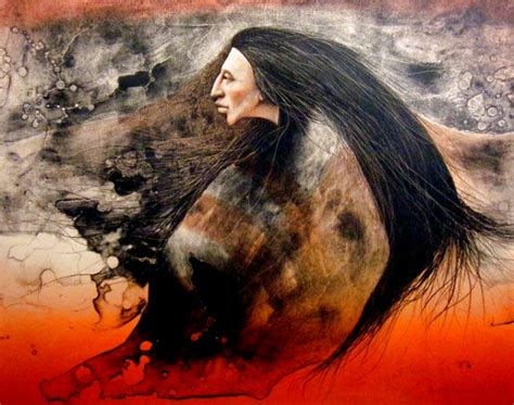 Lost Warrior Pp 1989 Lithograph 22x28 By Frank Howell For Sale On Art