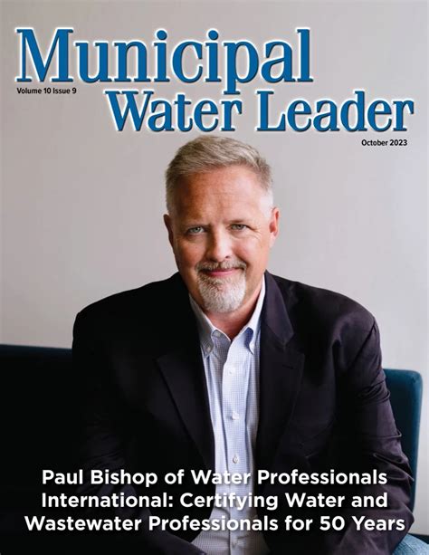 Volume 10 Issue 9 October Municipal Water Leader Magazine