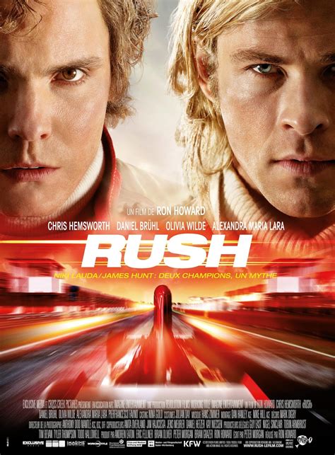 Rush New Posters For Ron Howards Formula 1 Movie Teaser Trailer