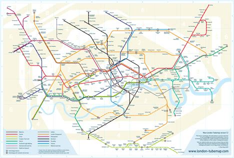 Re Drawing The Tube Iconic Map Gets Designer Makeover Gadgets Science Technology