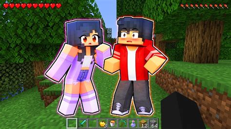 I Found Aphmau And Aaron In Minecraft Youtube