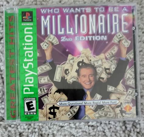 Who Wants To Be A Millionaire 2nd Edition Sony Playstation 1 2000