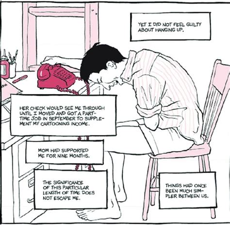 A Alison Bechdel After A Conversation With Her Mother From Are You