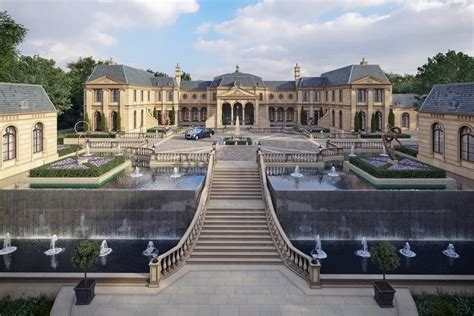 Amazing Gigantic Mega Mansion Design Proposal Le Domaine Des Chênes Casas de luxo Casas