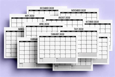 Pinterest Printable Calendar Printable Blank Calendar Free