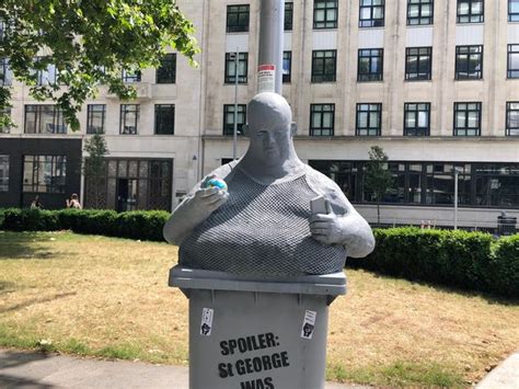 New Statue Found In Edward Colstons Spot In Bristol Before