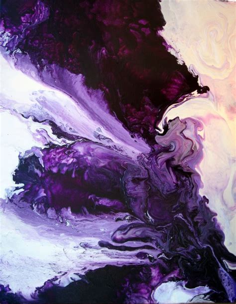 Sale Abstract Painting 24x30 Purple And By