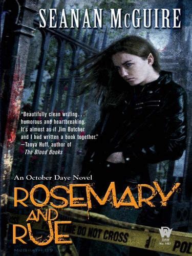 Rosemary And Rue 2009 Edition Open Library