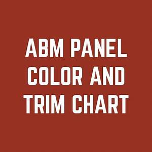 Abm Panel Metal Roofing Panel From A B Martin Roofing Supply