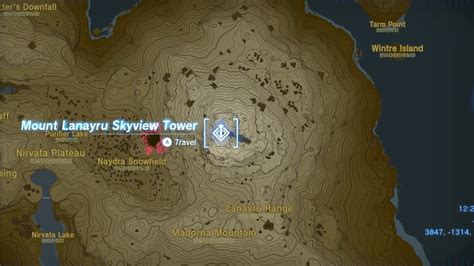 How To Get Into The Mount Lanayru Tower In Zelda Tears Of The Kingdom