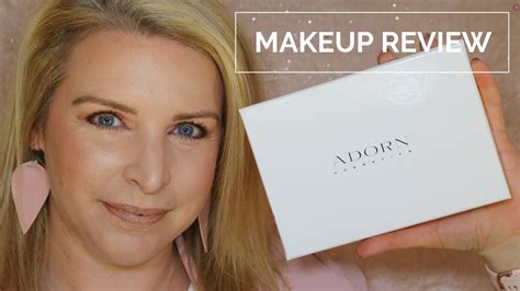 Adorn Cosmetics Sampler Box Review Youtube