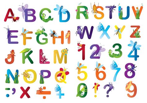 Imprimir Numeros Y Letras Colorear Dibujosletras Actividades Infantiles