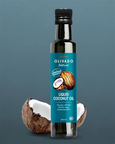 Liquid Coconut Oil Natural Ml Olivado