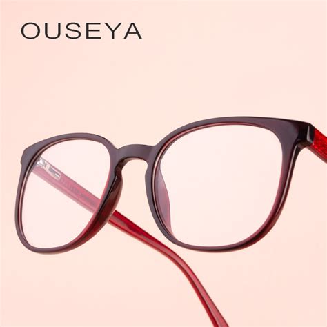 tr90 acetate women glasses frame brand fashion designer optical square myopia clear eyewear